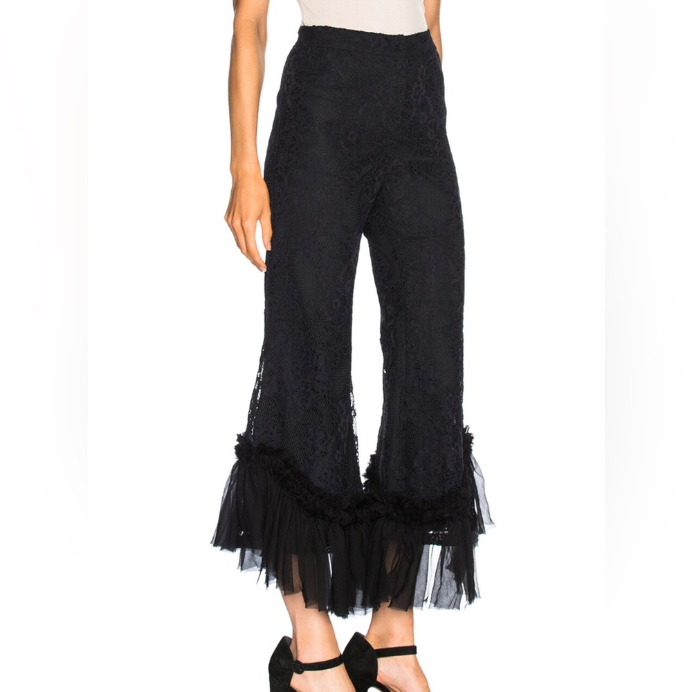 Alexis Cedric Flare Pants with Tiered Ruffle Hem - Picture 1 of 5